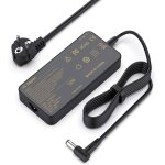 120w chargeur 19v 6. 32a adaptateur compatible avec asus fx504 ux510uw n56j n56vm n56vz n750 n500 g50 ...