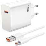 120w chargeur rapide usb pour xiaomi 14t pro / 13t pro / 11t pro, chargeur turbo avec 6a cble usb c ...