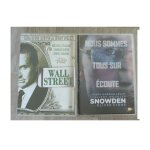 14 dvd western - eastwood - stone zone 2 (lot 4) : wall street - snowden - harvey milk - sully - 15h17 ...