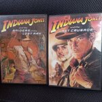 2 dvds indiana jones