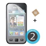 2 films protecteur d'�cran pour samsung ace 2 chiffon