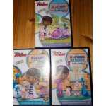 3 dvd  disney junior  docteur la peluche