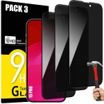[3 pi�ces] verre tremp� anti - espion pour iphone 15 pro, vitre protection anti - rayures - e. f. connection ...