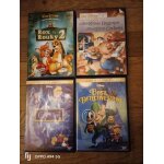 4 films de wald disney / cendrillon basil detective priv rox et rouky 2 3 petits cochons