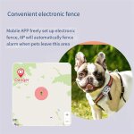 4g dog tracking collar locator pet dog tracker gps locator with google map real time tracking for pets ...
