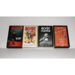 Ac dc lot de 4 cassettes vhs let there be rock no bull clipped fly on the wall