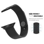 Aimants milanais boucle mesh courroie de remplacement en mtal pour apple montre 4 / 3 / 2 38 / 40mm