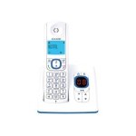 Alcatel classic f530 voice - tlphone sans fil - systme de rpondeur avec id d'appelant - dect - bleu ...