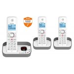 Alcatel classic f860 voice trio - t�l�phone sans fil - syst�me de r�pondeur avec id d'appelant - (conf�rence) ...