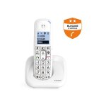 Alcatel xl785 solo - t�l�phone sans fil - syst�me de r�pondeur avec id d'appelant - (conf�rence) � trois ...