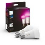 Ampoule connectée philips hue pack x2 e27 white & colors Ampoule connectée philips hue pack x2 e27 white & colors
