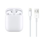 Apple airpods 2me gnration (2019) avec botier de charge (mv7n2)