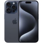 Apple iphone 15 pro 6. 1  double sim ios 17 5g usb type - c 128 go titane, bleu reconditionn�