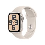 Apple watch se (gps) - 2e g�n�ration - 40 mm - aluminium droit - montre connect�e avec bracelet sport ...