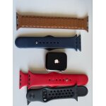 Apple watch series 6 (gps) - boîtier 44 mm aluminium or avec bracelet silicone marine profond de taille ... Apple watch series 6 (gps) - boîtier 44 mm aluminium or avec bracelet silicone marine profond de taille ...