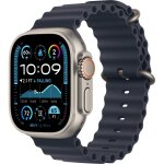 Apple watch ultra 2 gps + cellular 49 mm boîtier en titane naturel avec bracelet ocean marine Apple watch ultra 2 gps + cellular 49 mm boîtier en titane naturel avec bracelet ocean marine