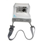 Aquapac sac etanche housse appareil photo type bridge grand, 31 cm, gris transparent / gris