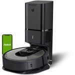 Aspirateur robot irobot roomba i7 + i7550 gris et noir