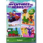 Les aventures de ses heros en dvd oui oui petit ours brun t'choupi les cotoons
