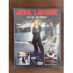 Avril lavigne let go / my world coffret dvd + cd trs rare