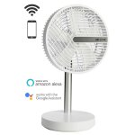 Bimar air sonic vd220 - ventilateur wi - fi avec app, rechargeable avec batterie au lithium, controle ...