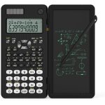 Calculatrices scientifiques pour etudiants, fournitures scolaires secondaires 3 en 1 avec stylet, bloc ...