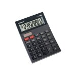 Canon as - 120 - calculatrice de bureau - 12 chiffres - panneau solaire, pile - gris fonc�