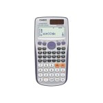 Casio fx - 991de plus - calculatrice scientifique - 10 chiffres + 2 exposants - panneau solaire, pile ...