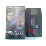 Cassette vido vhs - crimes et pouvoir - morgan freeman