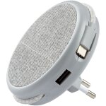 Chargeur secteur adeqwat magntique gris - cable usbc intgr