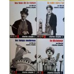 Charles chaplin - lot 4 films mk2 - les feux de la rampe - les temps modernes - le dictateur - la rue ...