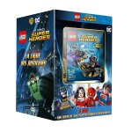 Coffret 5 dvd lego dc comics super heroes : lego batman + la ligue des justiciers vs bizarro + l'attaque ...