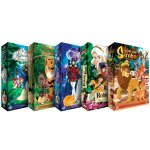 Collection enfants pack 5 coffrets dvd 234 episodes (cendrillon, blanche neige, robin des bois, roi lion, ...