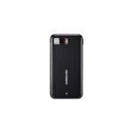 Coque arri�re de remplacement d'origine samsung i900 omnia player addict - noir