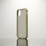 Coque de protection rubber : dos transparent - contour mat color�s - boutons color�s - anti - chocs - ...