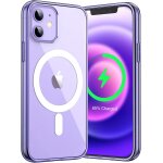 Coque magn�tique pour iphone 12 mini 5, 4 pouces compatible avec magsafe recharge sans fil, etui housse ...