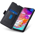 Coque samsung galaxy a70, coques samsung a70 book, coque a70 avec fermeture magn�tique, porte - cartes ...
