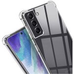 Coque pour samsung s21 fe 5g - antichoc protection silicone souple transparent [phonillico]
