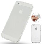 Coque tpu housse de protection souple et flexible silicone gel transparent pour iphone 5 / 5s Coque tpu housse de protection souple et flexible silicone gel transparent pour iphone 5 / 5s
