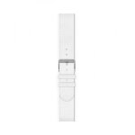 Correa de piel para smarteewatch pure white