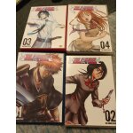 Dvd serie manga bleach tomes 1, 2, 3, 4