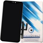 Ecran complet pour iphone 11 taille 6. 1  noir vitre tactile + ecran lcd - visiodirect