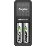 Energizer accu recharge mini - chargeur de batteries - (pour 2xaa / aaa) + adaptateur secteur + batterie ...
