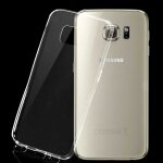 Etui coque housse en silicone samsung galaxy s6 transparente - transparent