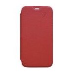 Etui folio iphone xs max - beetle case en cuir rouge