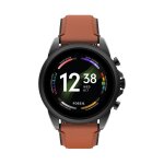 Fossil gen 6 - 44mm - cuir marron
