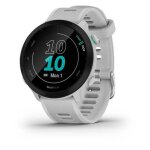 Garmin forerunner 55 - blanc - montre de sport avec bracelet - silicone - blanc - affichage 1. 04  - ...