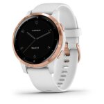 Garmin v�voactive 4s - 40 mm - blanc - montre de sport avec bracelet - silicone - blanc - taille du poignet ...