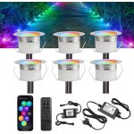 Geyueya home wifi spot led encastrable extrieur Ø31mm 12v rgbic couleur dynamique etanche ip67 spot ...