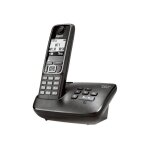 Gigaset a420a - téléphone sans fil - système de répondeur avec id d'appelant - dectgap - noir Gigaset a420a - téléphone sans fil - système de répondeur avec id d'appelant - dectgap - noir
